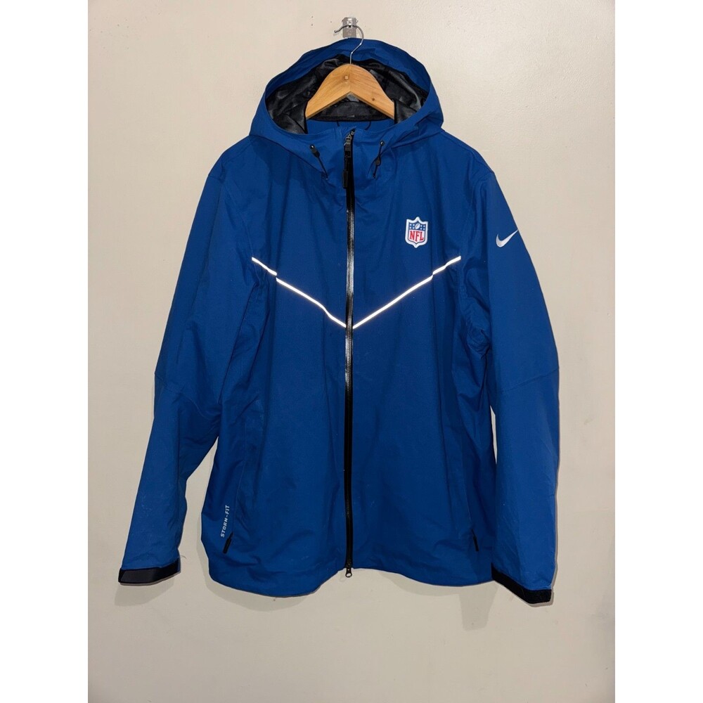 Nike NFL Shield Football On-Field Storm-FIT Team Issue PE Rain Jacket Mens M USA